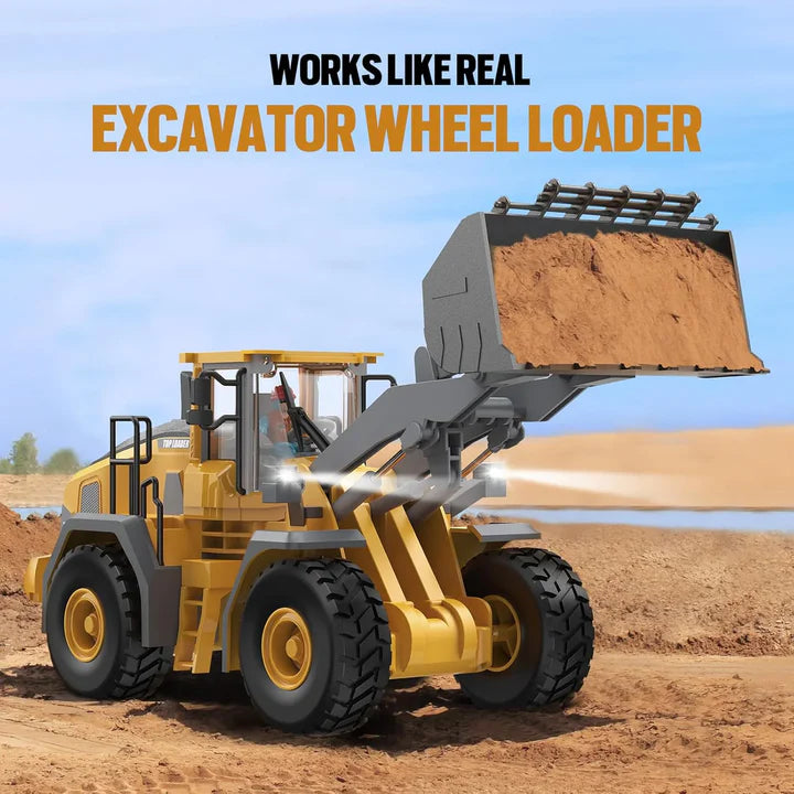 2.4GHz RC Diecast Bulldozer With Light & Sound ⭐⭐⭐⭐⭐ (4.9/5)
