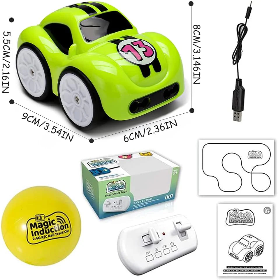 2.4GHz Mini Electric RC Car with Remote and Induction Control Feature
