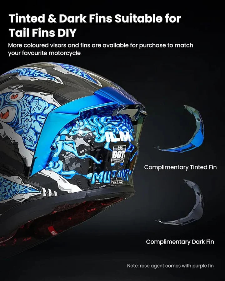 ILM Motorcycle Helmet Full Face Casco DOT Model. ⭐⭐⭐⭐⭐ (4.8/5)