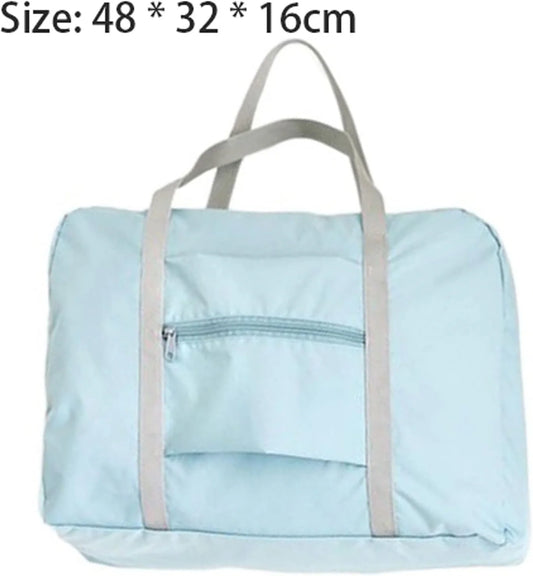 Folding Travel Bag – Lightweight Nylon Hand Luggage Duffle Bag for Men & Women, Fashionable Carry-On Travel Bag