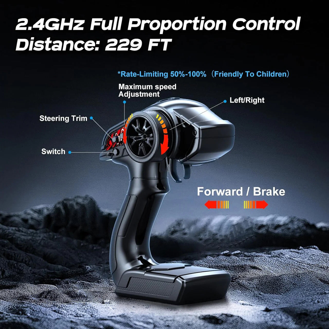 1:18 RC 2.4GHz Hurricane High Speed Truck